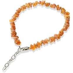 Amber collars with decorative chain